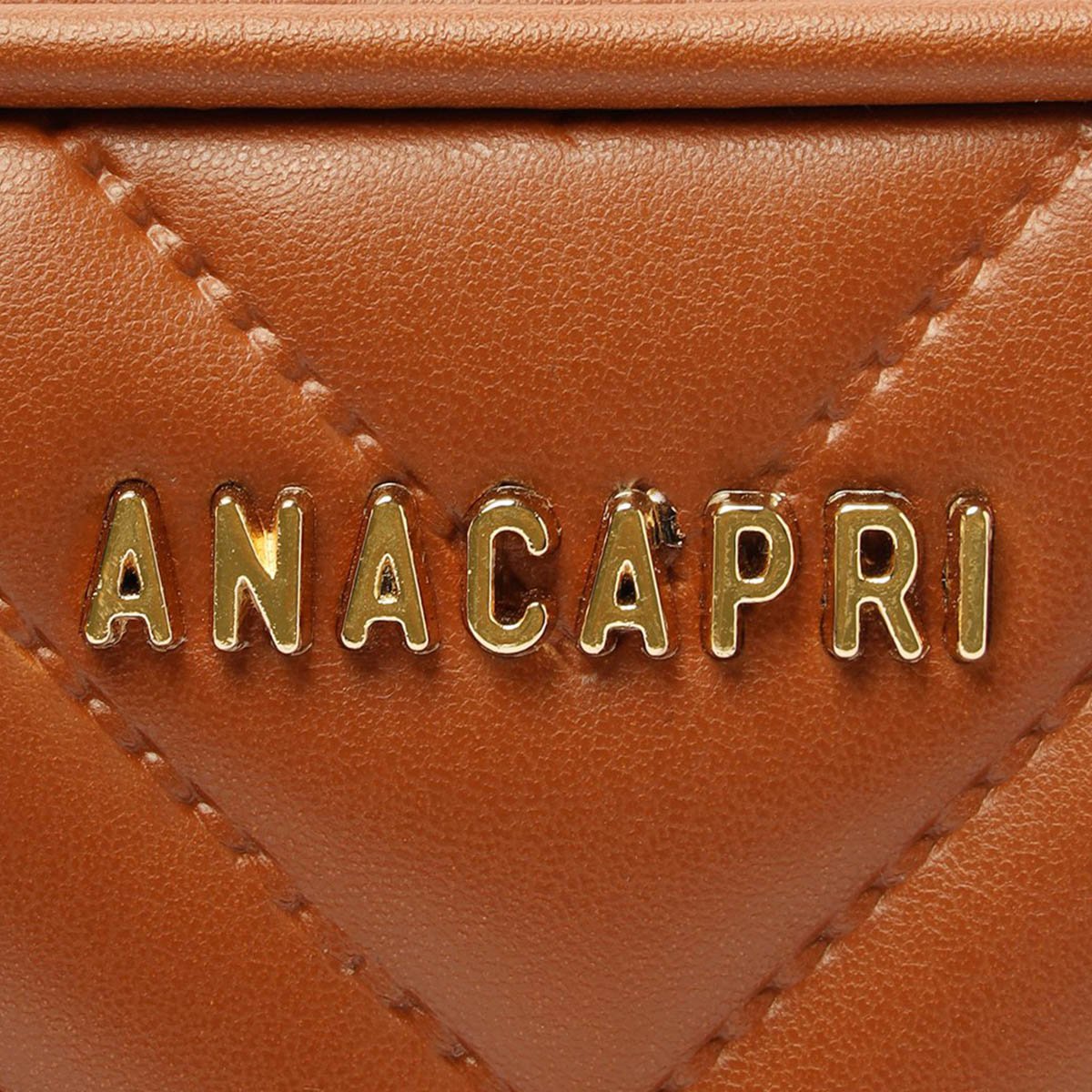 Bolsa Pequena Tiracolo Anacapri Matelasse Cairo Marrom - Feminino Marrom 5