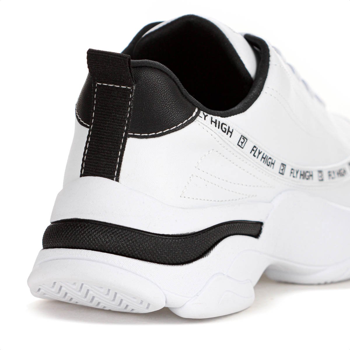 Tenis Ramarim New Fly High Branco e Preto - Feminino Branco 7