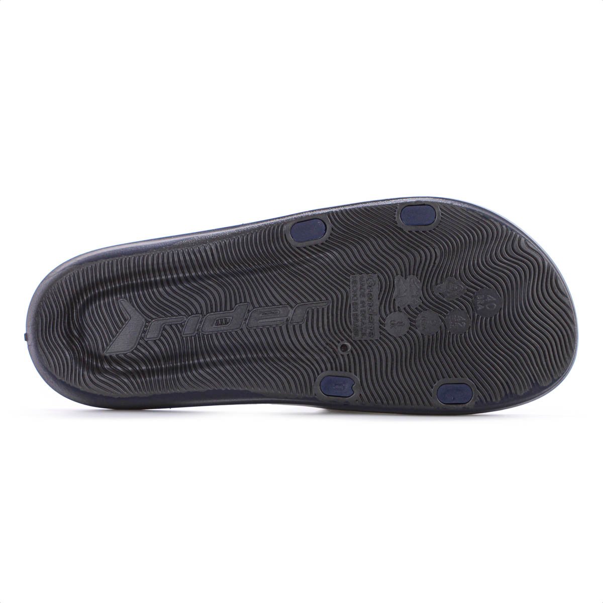 Chinelo Rider Feel Slide Azul Escuro - Masculino Azul 6