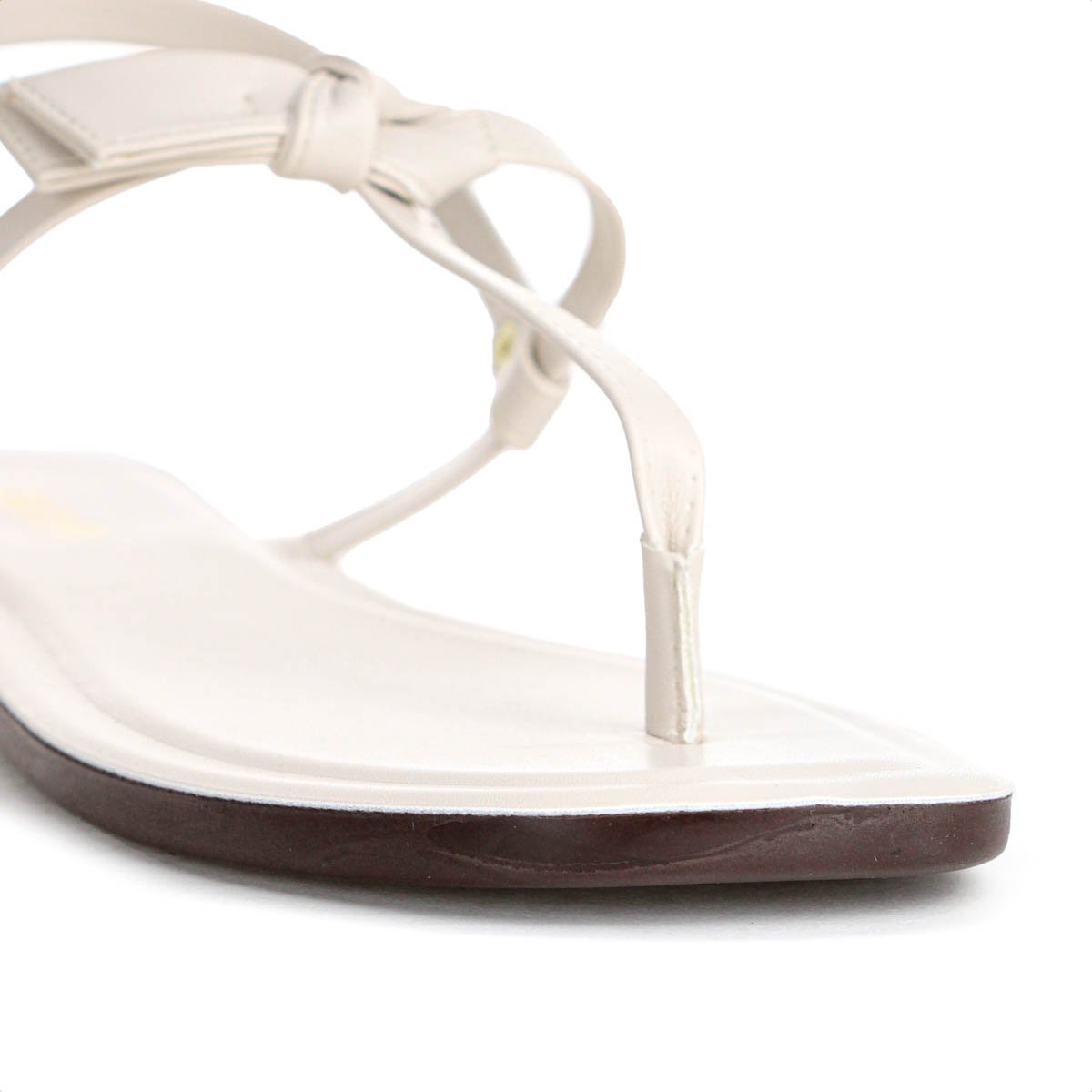 Sandalia Rasteira Anacapri Slim Off White - Feminino Off White 8