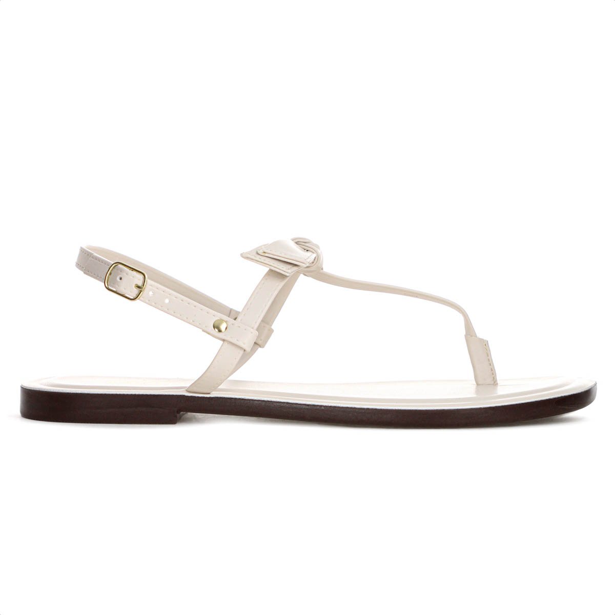 Sandalia Rasteira Anacapri Slim Off White - Feminino Off White 2