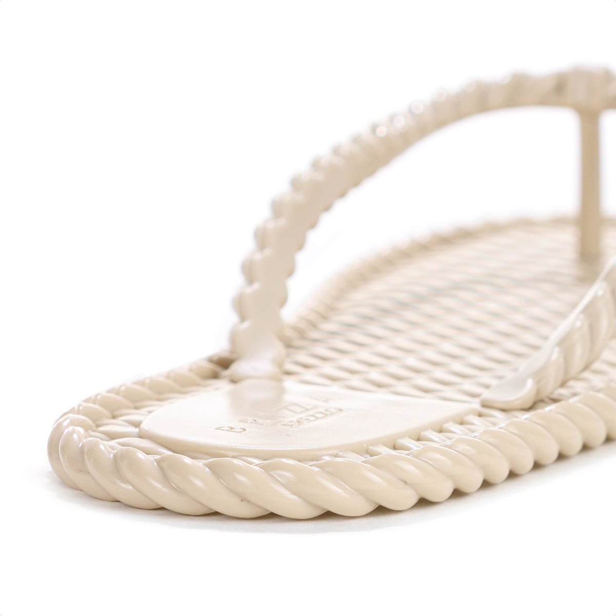 Chinelo Brizza Arezzo Tira Marrocos Off White - Feminino  Off White 9