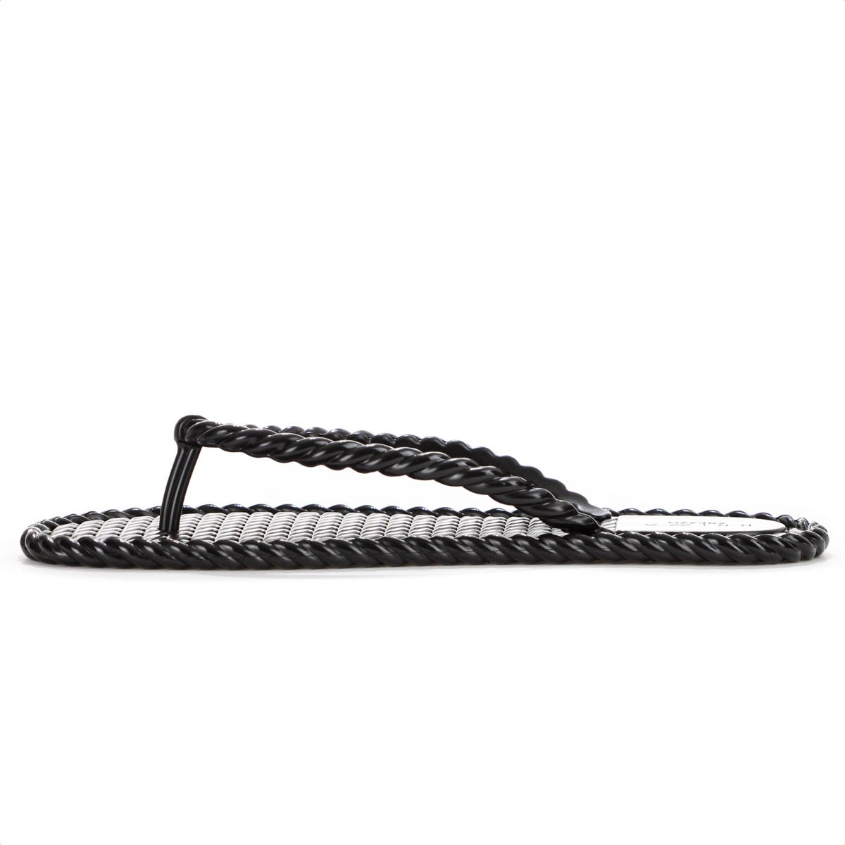 Chinelo Brizza Arezzo Tira Marrocos Preto - Feminino Preto 5