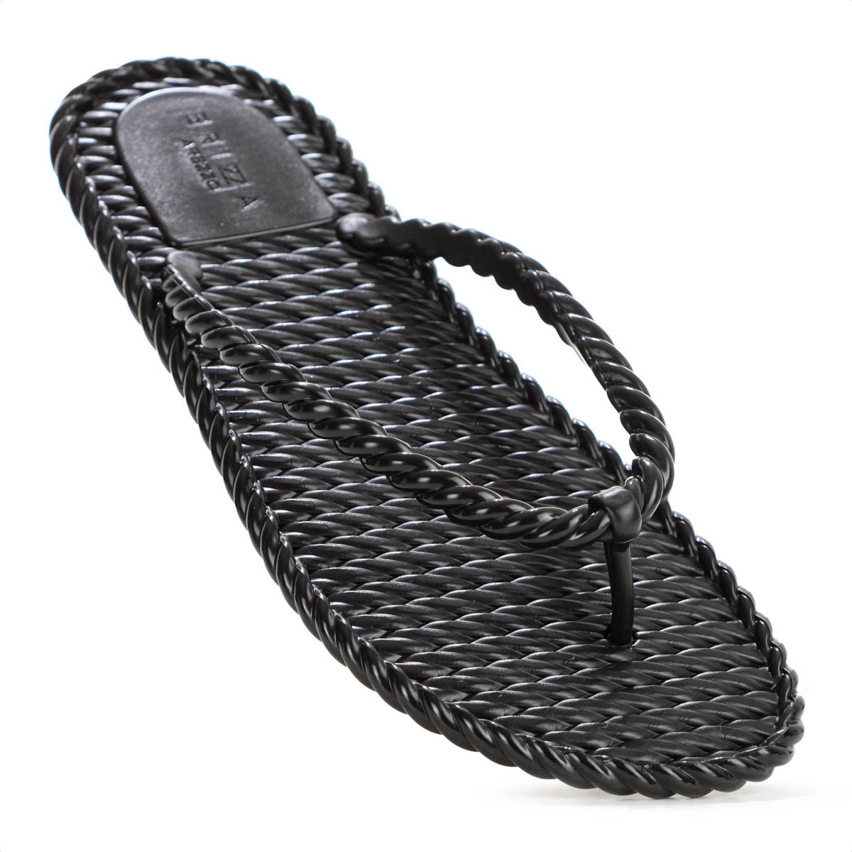 Chinelo Brizza Arezzo Tira Marrocos Preto - Feminino Preto 7