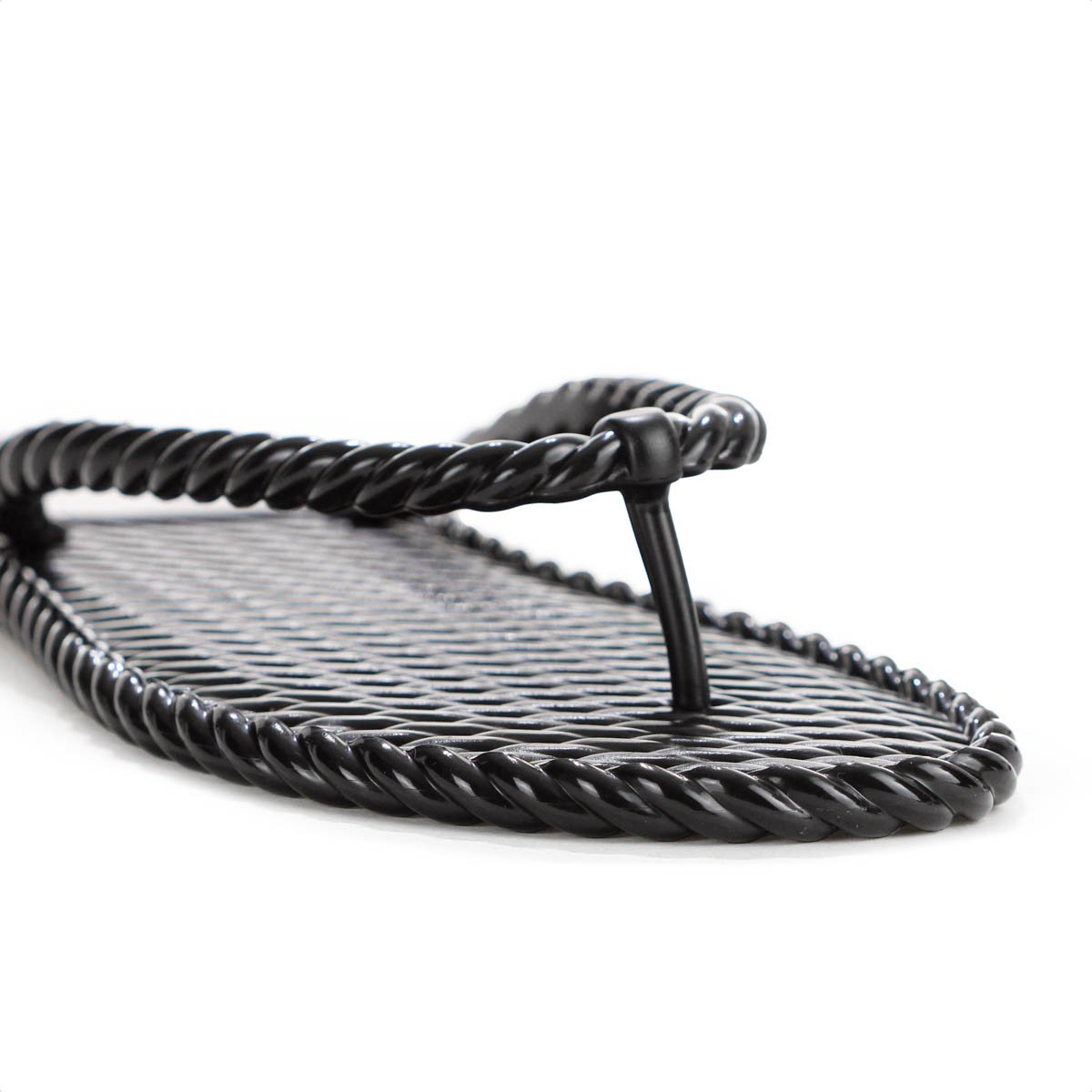 Chinelo Brizza Arezzo Tira Marrocos Preto - Feminino Preto 8