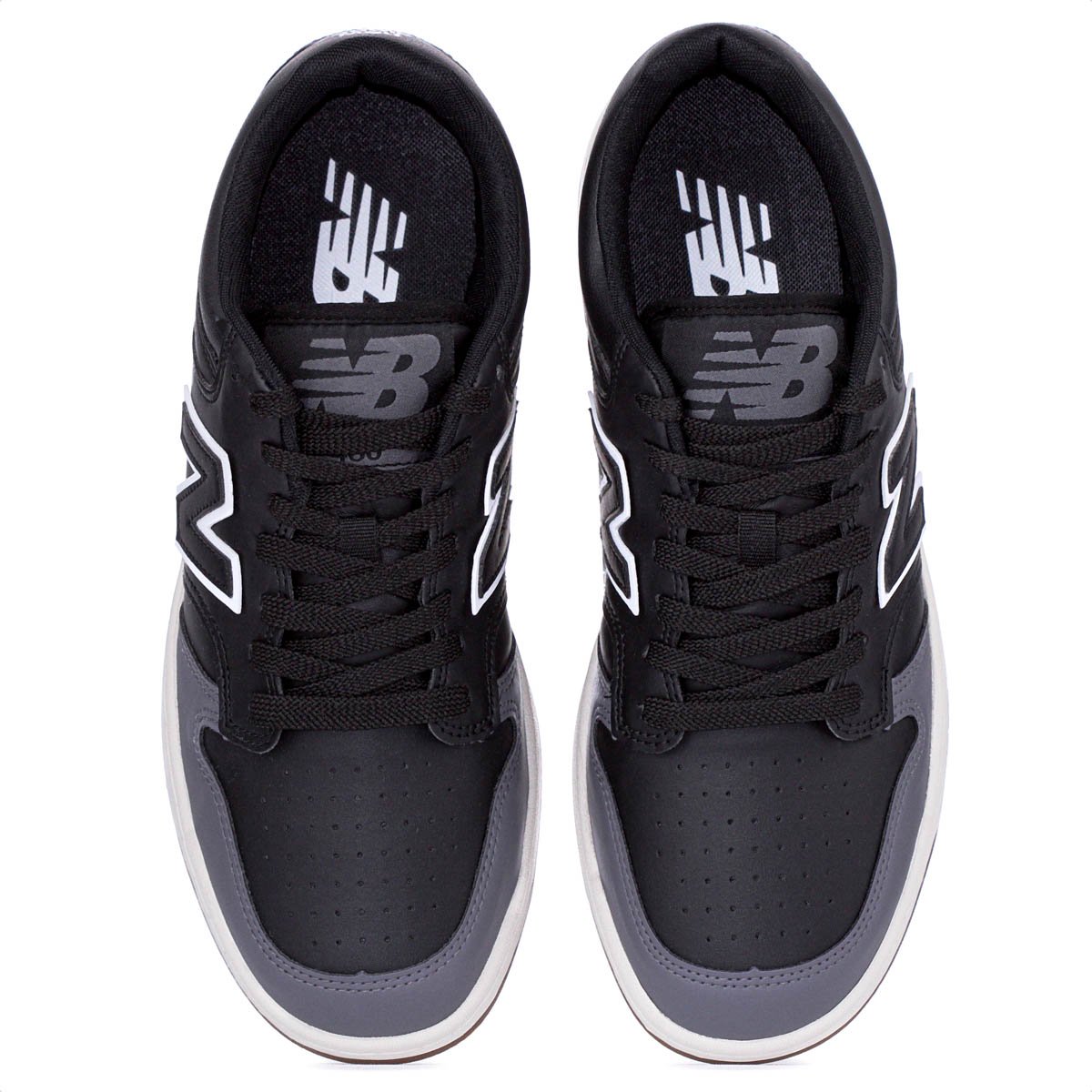 Tenis New Balance 480L Preto e Cinza - Masculino Preto/Cinza 5