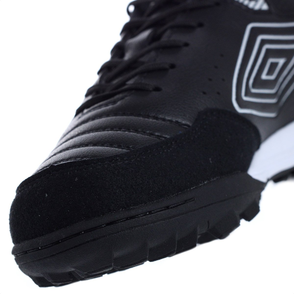 Chuteira Umbro Society X-Comfort Preto Branco e Dourado - Masculino Preto 8