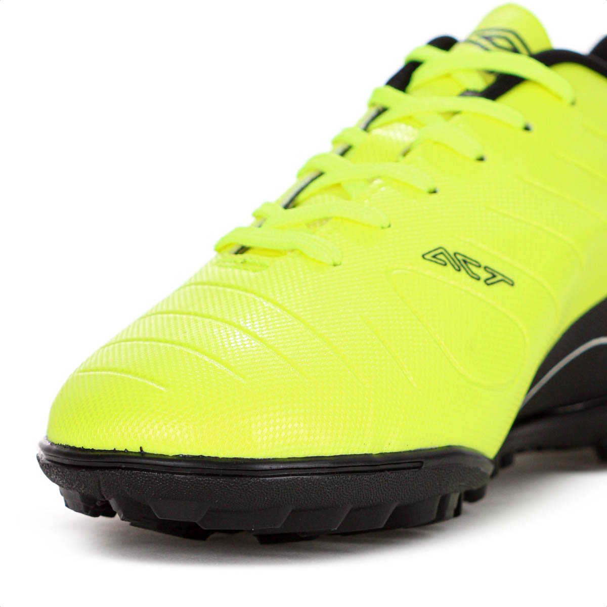 Chuteira Umbro Society Fifty Vi League Verde Limao Preto e Prata - Masculino Verde 6