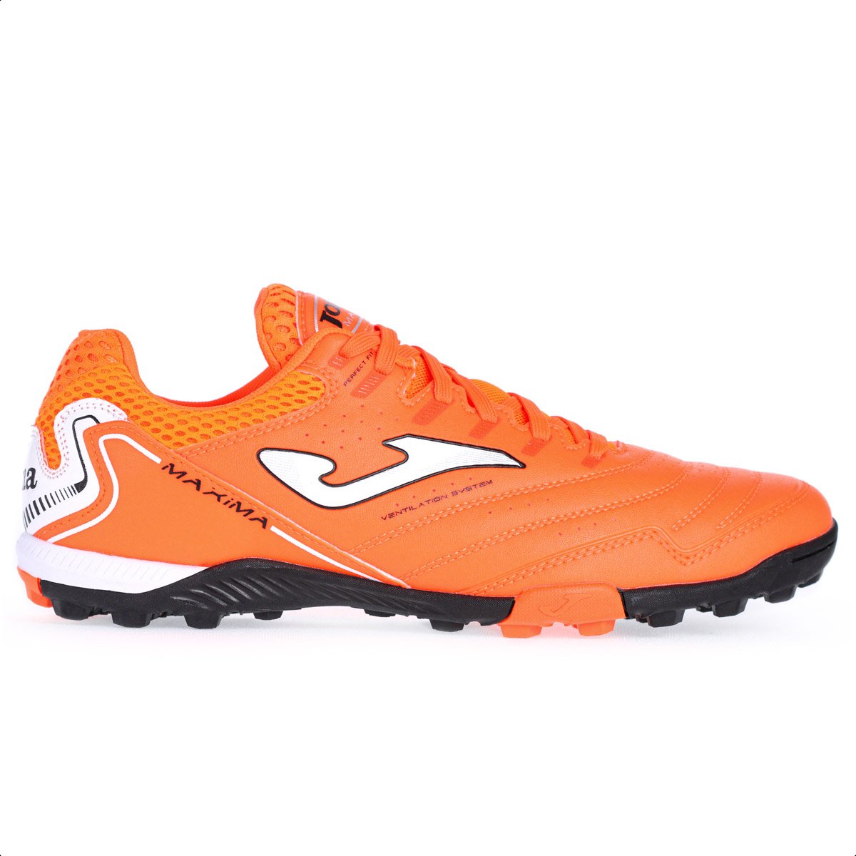 Chuteira Joma Society Maxima Laranja e Branco - Masculino Laranja 2