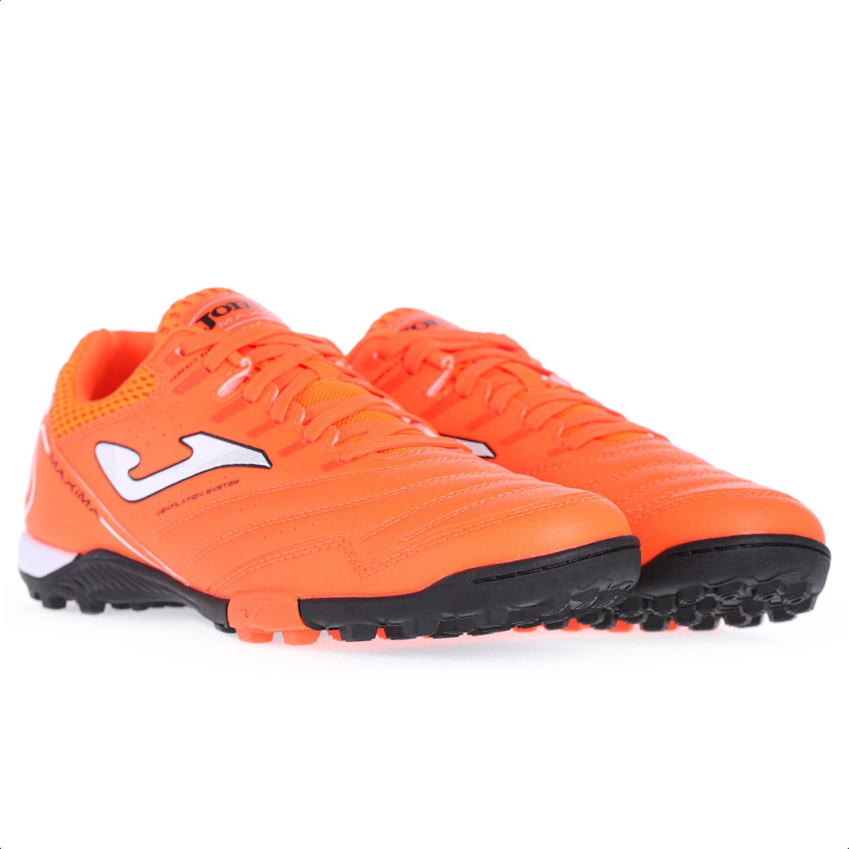 Chuteira Joma Society Maxima Laranja e Branco - Masculino Laranja 4