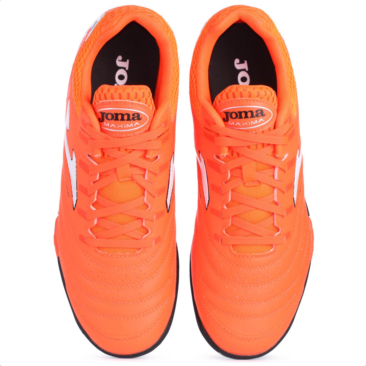 Chuteira Joma Society Maxima Laranja e Branco - Masculino Laranja 6