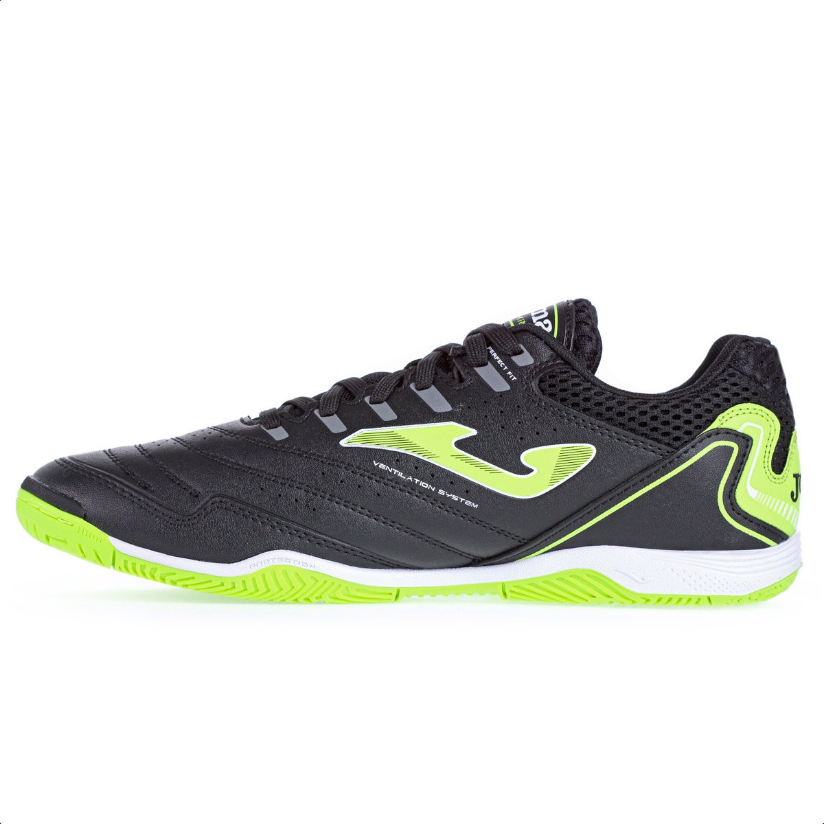 Chuteira Joma Futsal Maxima Preto e Verde - Masculino Preto/Verde 3