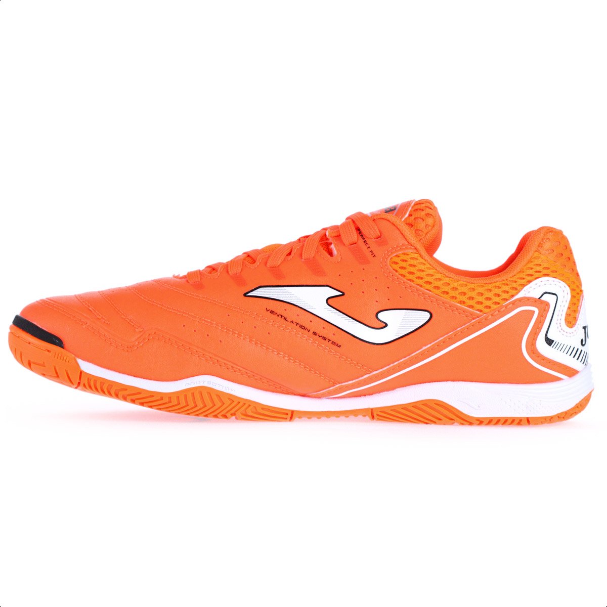 Chuteira Joma Futsal Maxima Laranja e Branco - Masculino Laranja 3