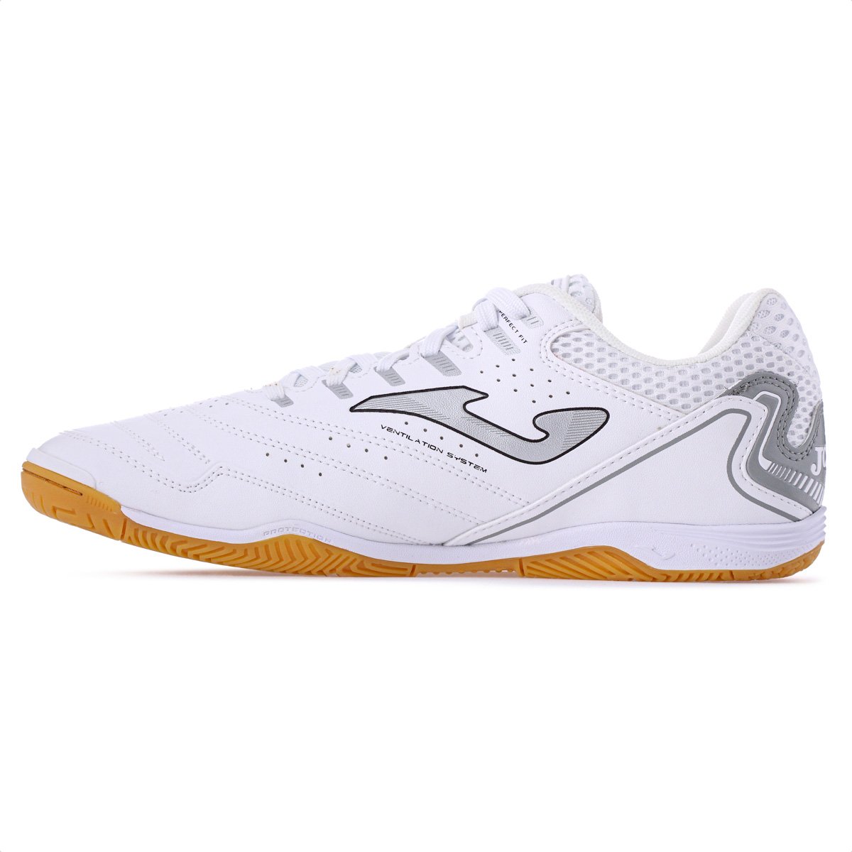 Chuteira Joma Futsal Maxima Branca - Masculina Branco 3