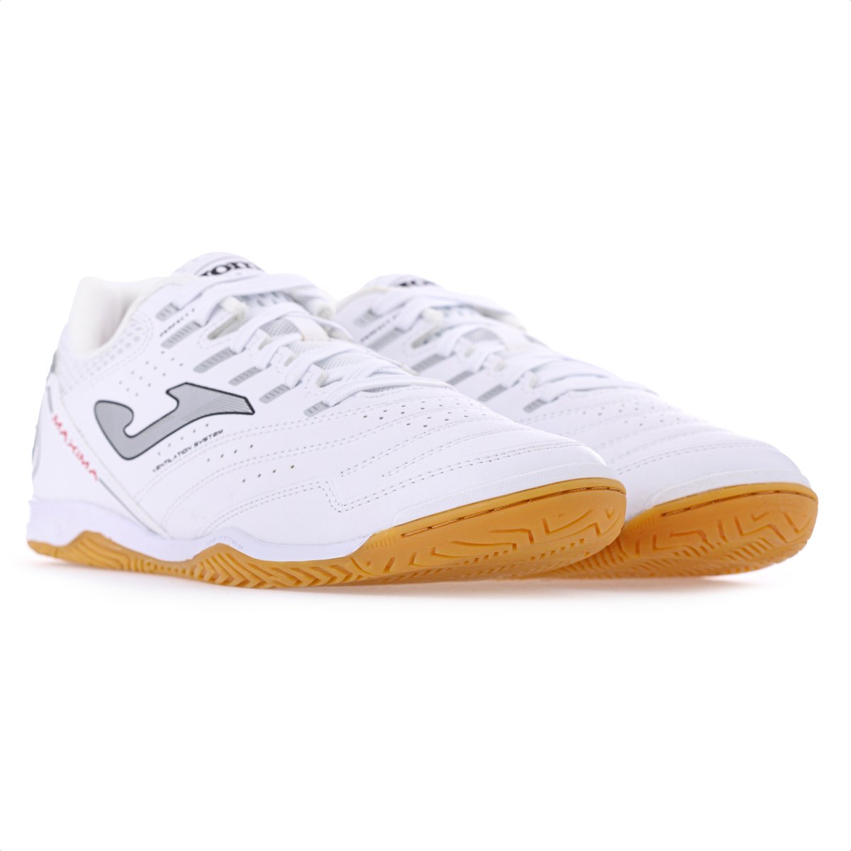 Chuteira Joma Futsal Maxima Branca - Masculina Branco 4