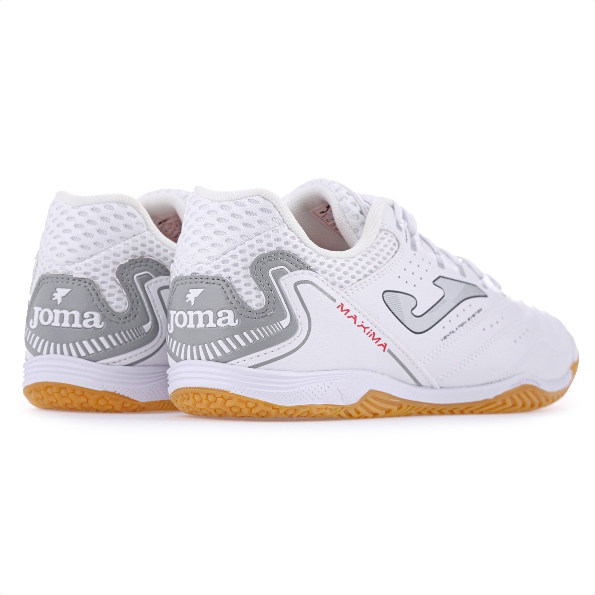 Chuteira Joma Futsal Maxima Branca - Masculina Branco 5