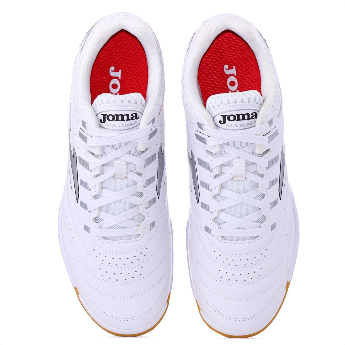Chuteira Joma Futsal Maxima Branca - Masculina Branco 6