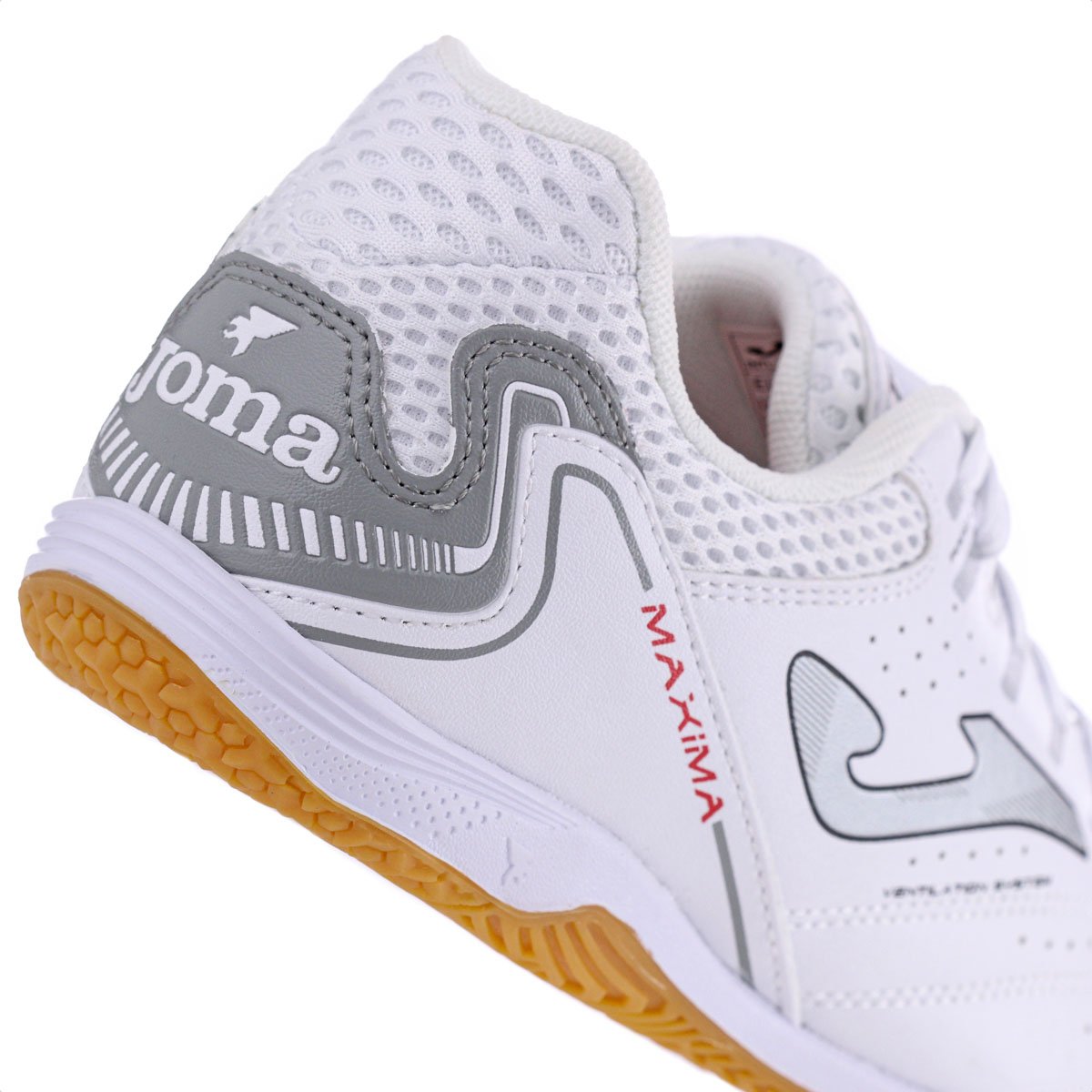 Chuteira Joma Futsal Maxima Branca - Masculina Branco 9