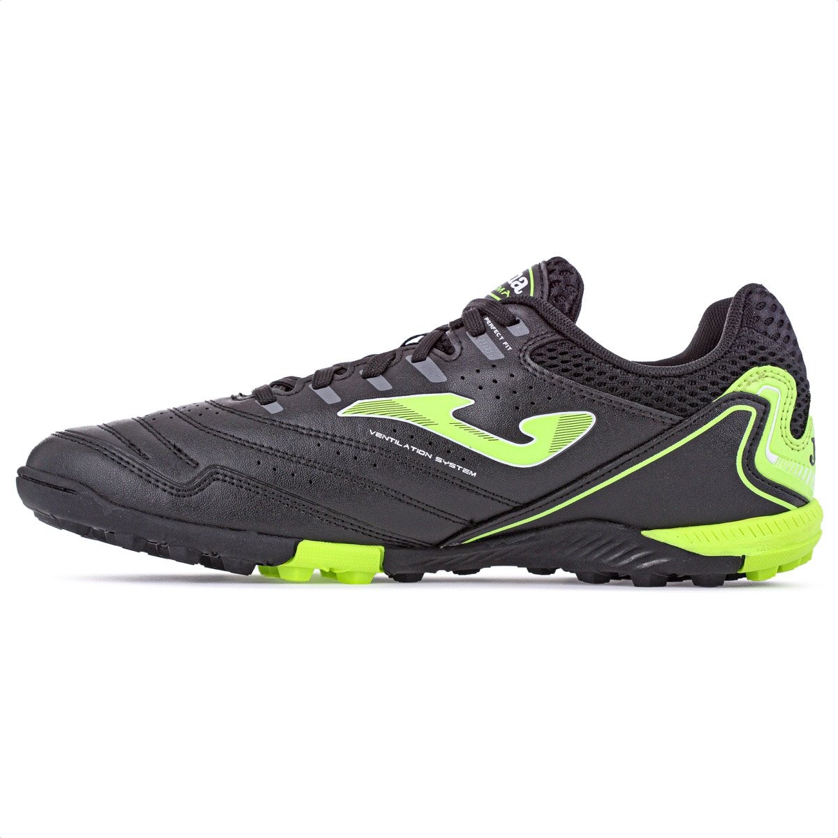 Chuteira Joma Society Maxima Preto e Verde - Masculino Preto/Verde 3