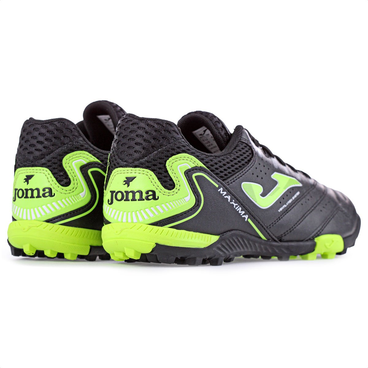 Chuteira Joma Society Maxima Preto e Verde - Masculino Preto/Verde 5