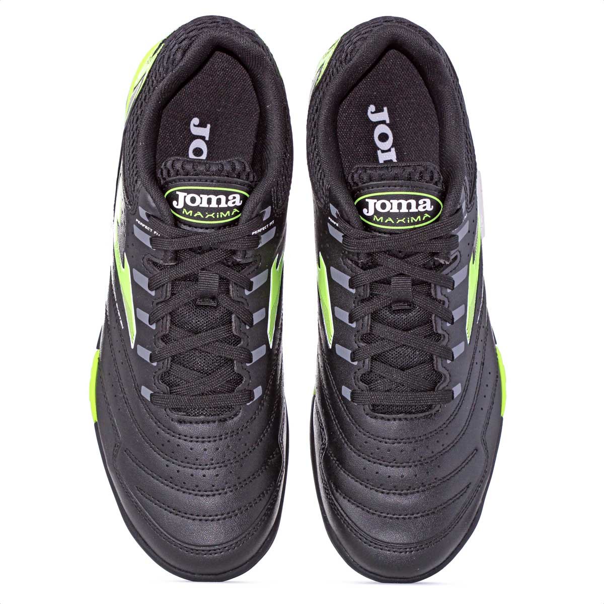 Chuteira Joma Society Maxima Preto e Verde - Masculino Preto/Verde 6