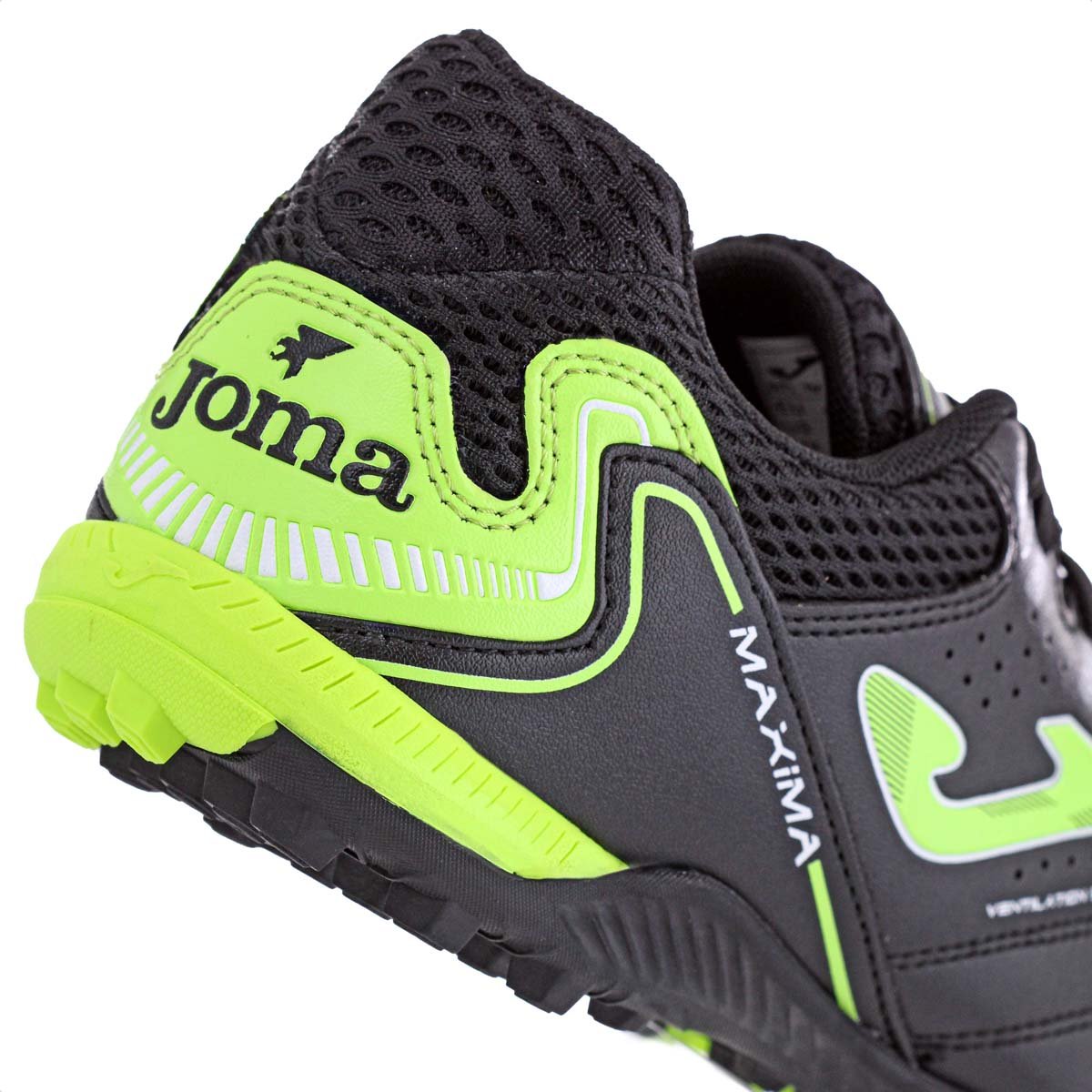 Chuteira Joma Society Maxima Preto e Verde - Masculino Preto/Verde 9