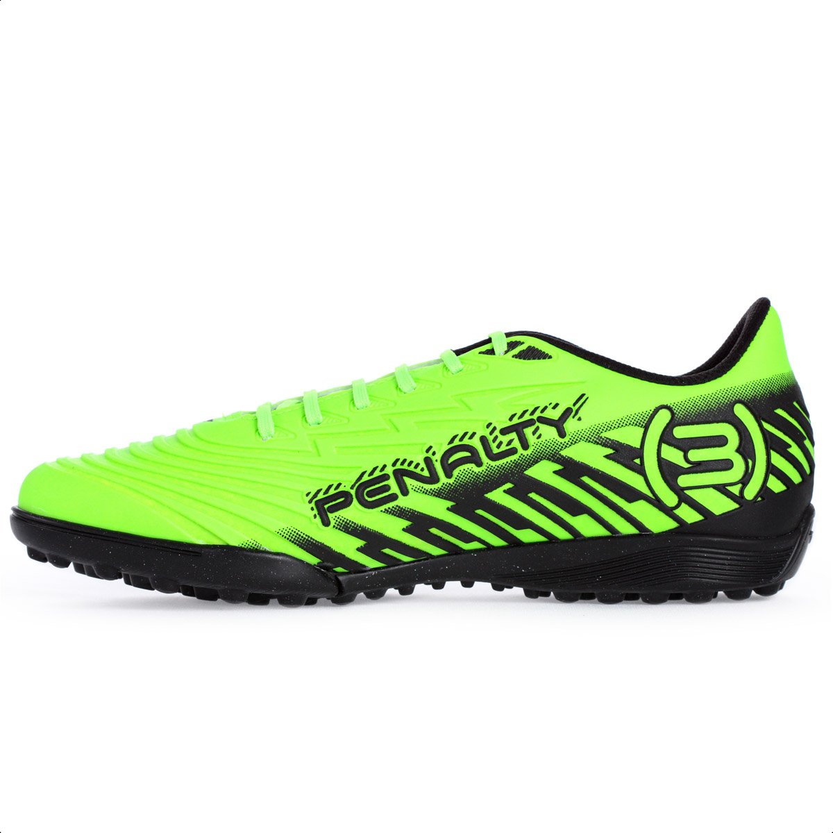 Chuteira Penalty Society Bravo Y-3 Verde Limao e Preto - Masculino Verde 2