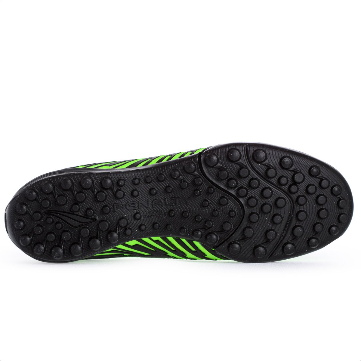 Chuteira Penalty Society Bravo Y-3 Verde Limao e Preto - Masculino Verde 6