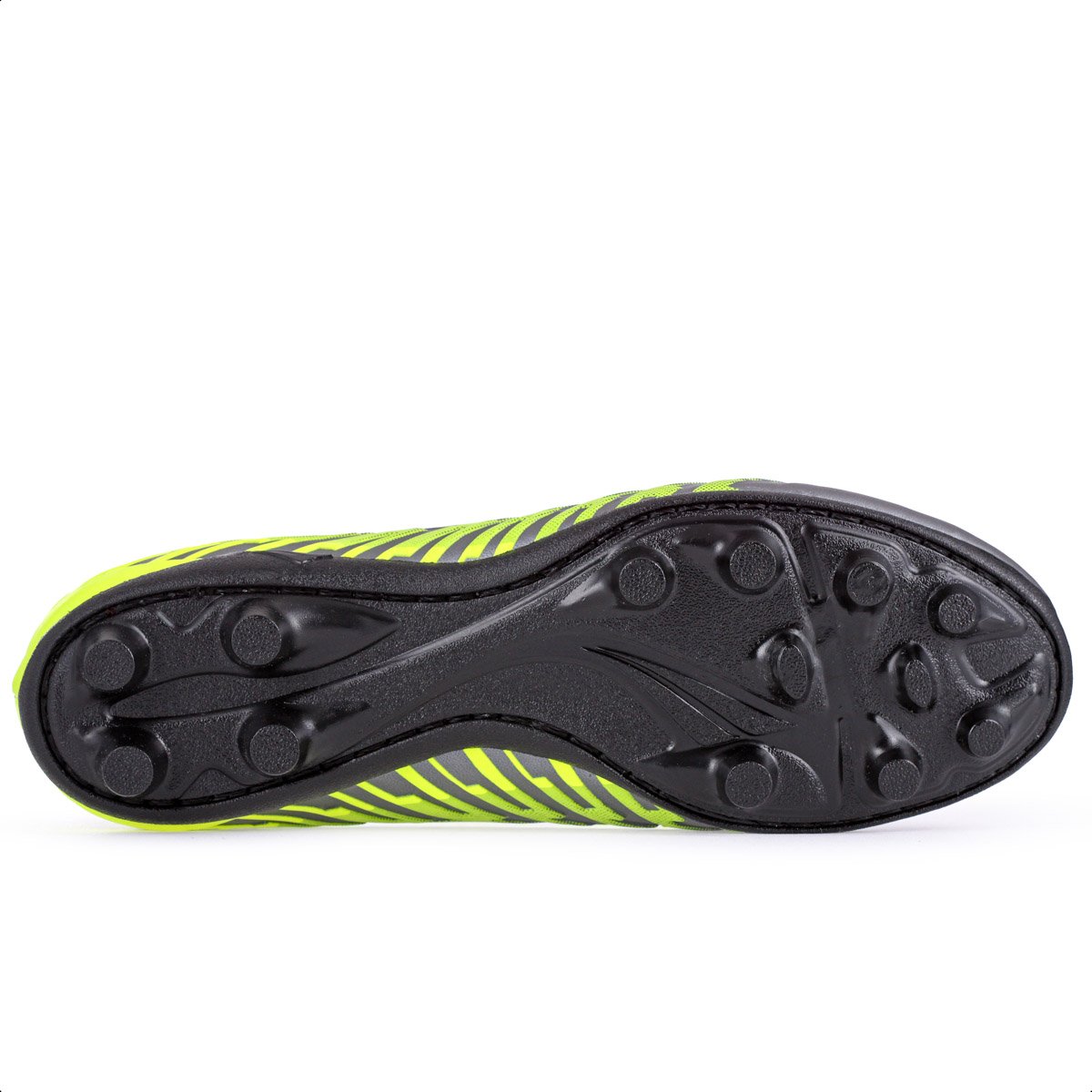 Chuteira Penalty Campo Bravo Y 3.0 Chumbo e Amarelo - Masculino  Cinza/Verde 7