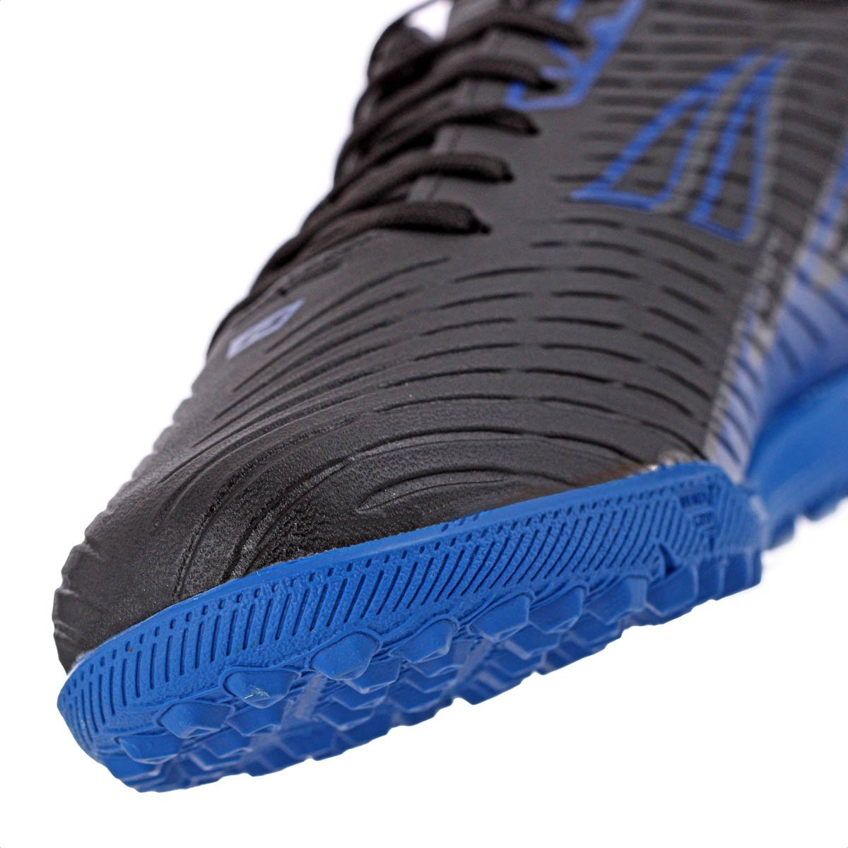 Chuteira Penalty Society Lider Y-5 Preto Azul e Chumbo - Masculino Preto 8