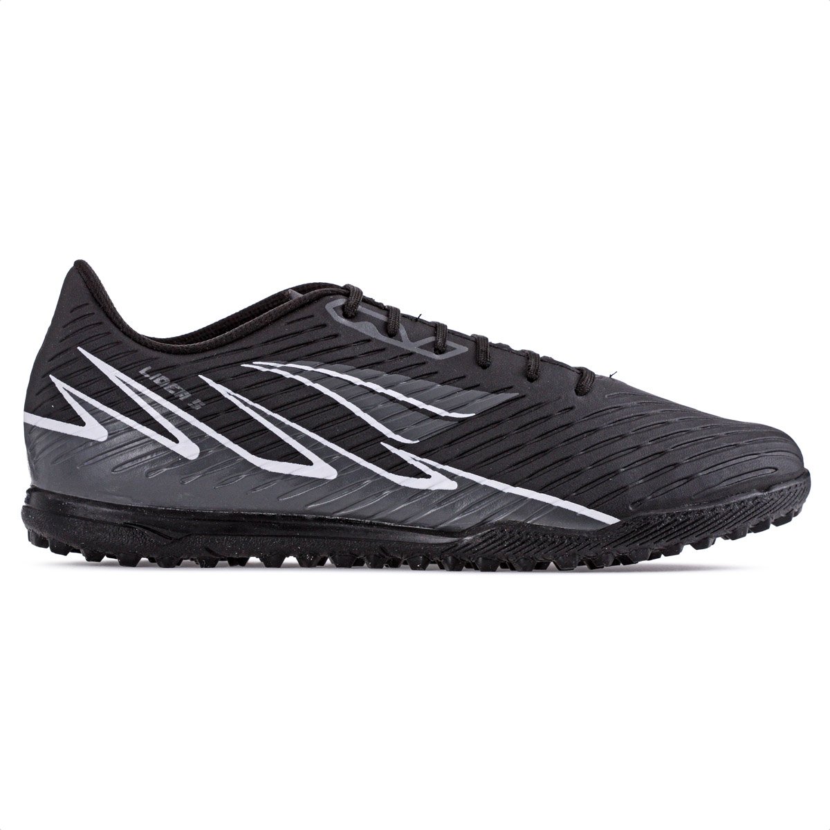Chuteira Penalty Society Lider Y-5 Preto Chumbo e Branco - Masculino Preto 2