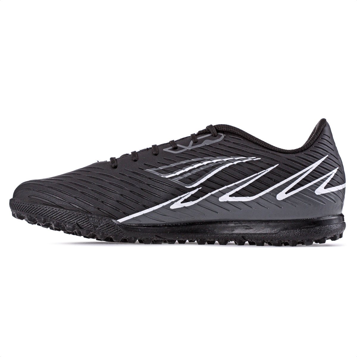 Chuteira Penalty Society Lider Y-5 Preto Chumbo e Branco - Masculino Preto 3