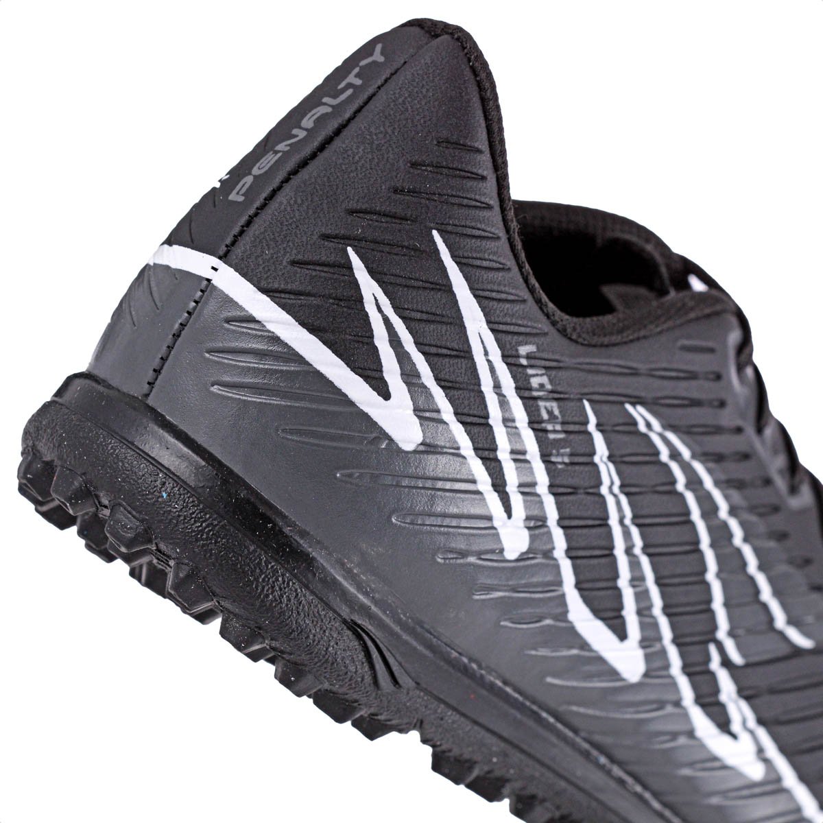 Chuteira Penalty Society Lider Y-5 Preto Chumbo e Branco - Masculino Preto 9