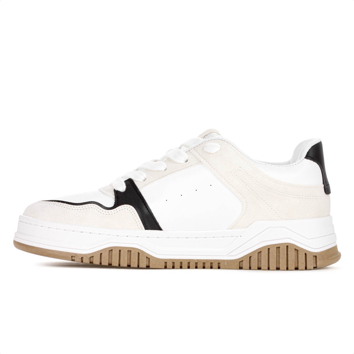 Tenis Anacapri Sofi Virginia Fonseca Branco Preto e Off White - Feminino Branco 2