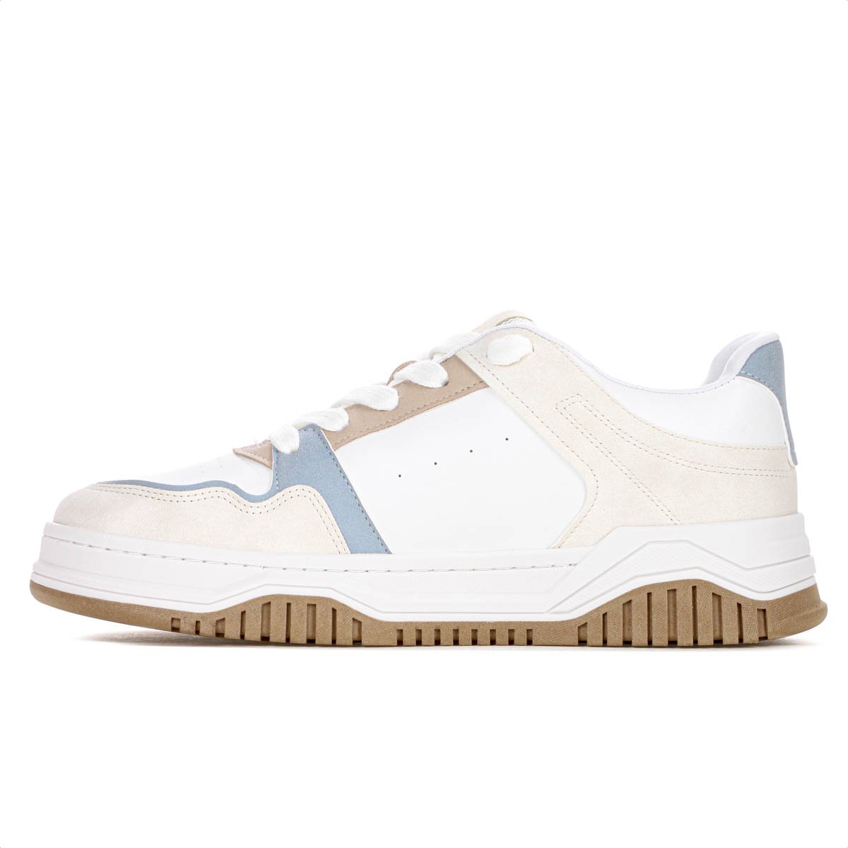Tenis Anacapri Sofi Virginia Fonseca Branco Marrom e Azul - Feminino  Branco 2