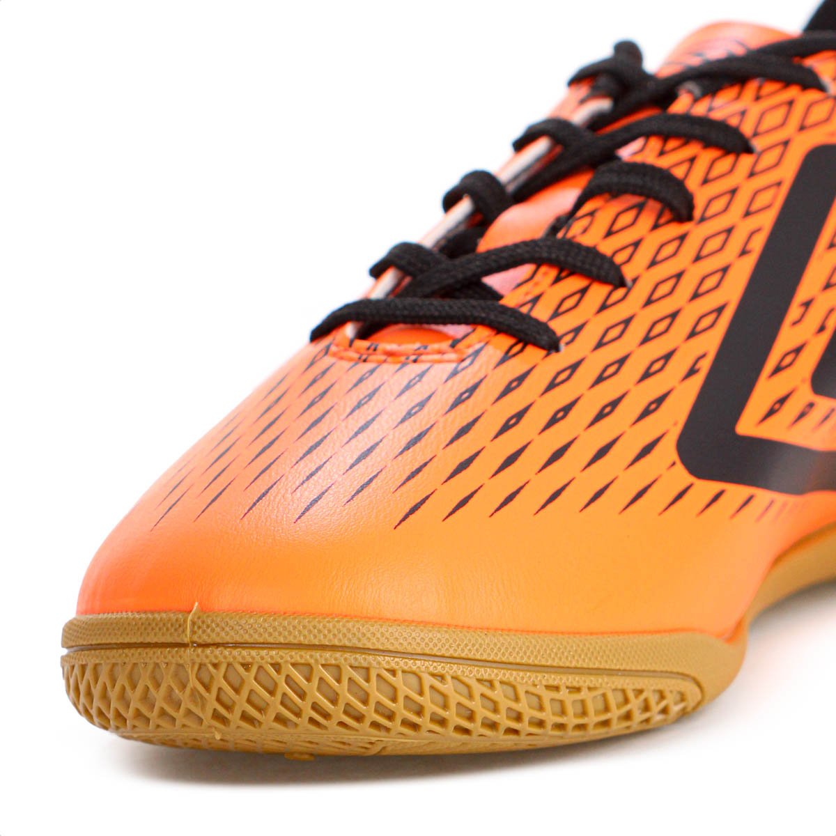 Chuteira Umbro Futsal X Diamond Laranja Fluor e Preto - Masculino Laranja 6