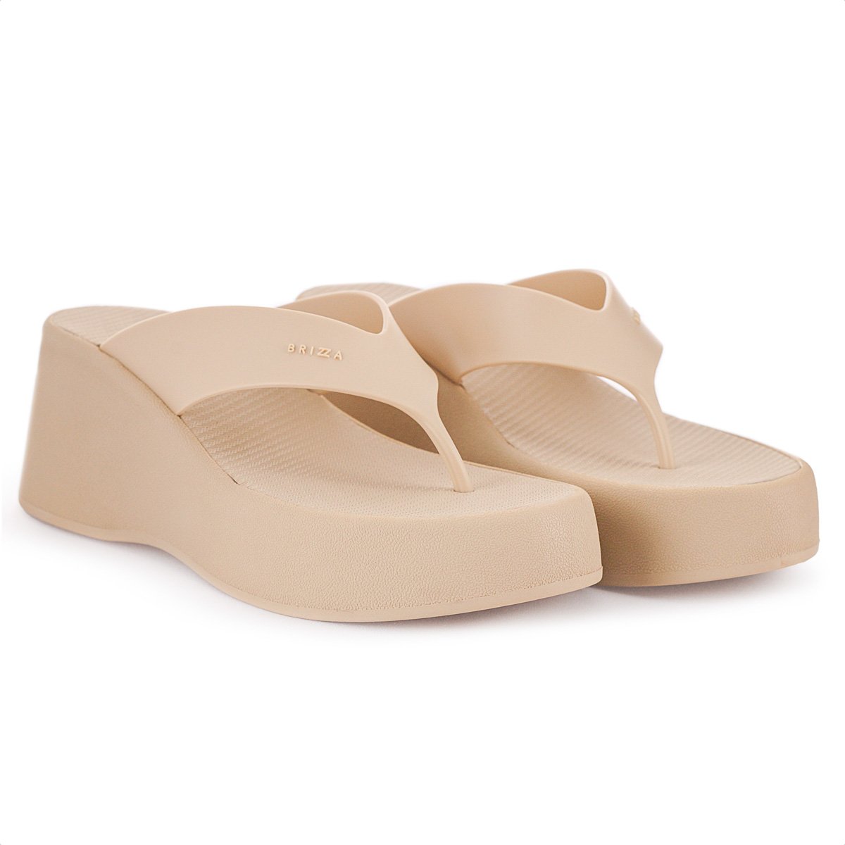 Sandalia Brizza Arezzo  Salto Medio Bege - Feminino Bege 4