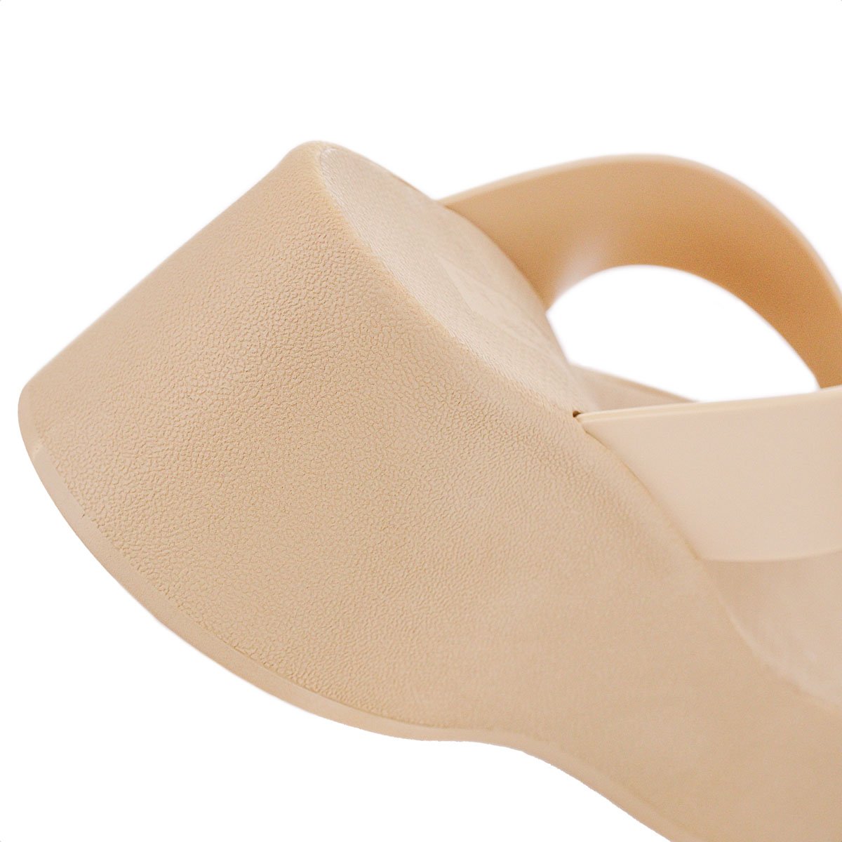 Sandalia Brizza Arezzo  Salto Medio Bege - Feminino Bege 8