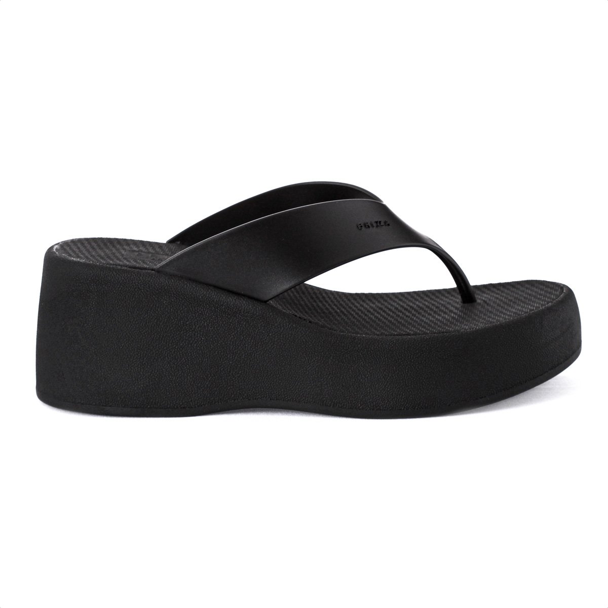 Sandalia Brizza Arezzo Salto Medio Preto - Feminino Preto 2