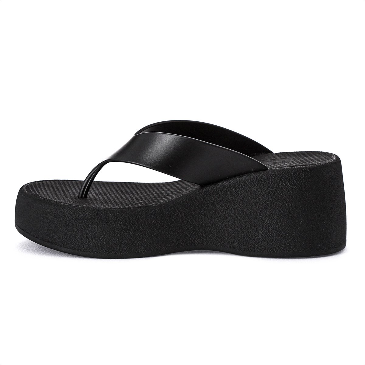 Sandalia Brizza Arezzo Salto Medio Preto - Feminino Preto 3