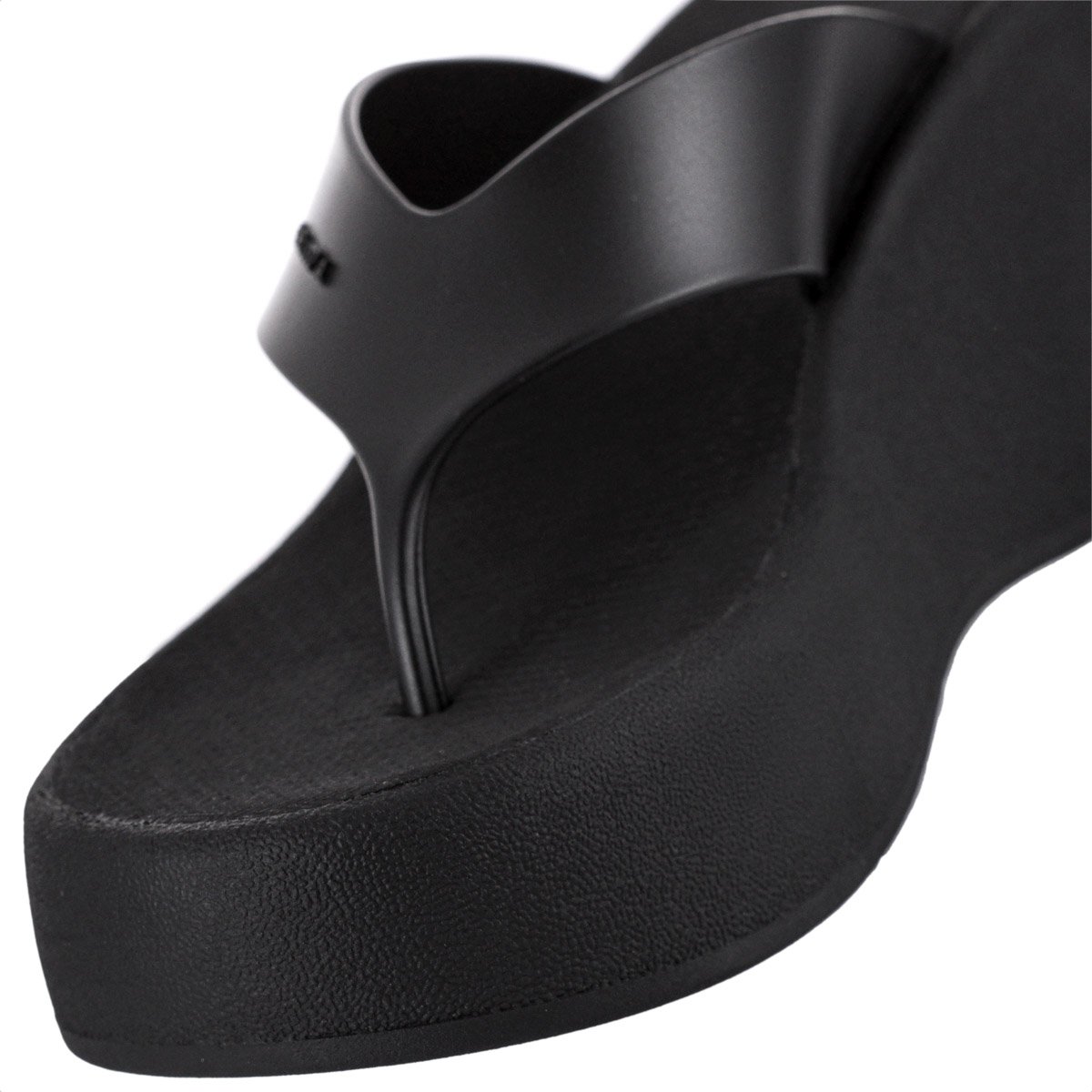 Sandalia Brizza Arezzo Salto Medio Preto - Feminino Preto 8