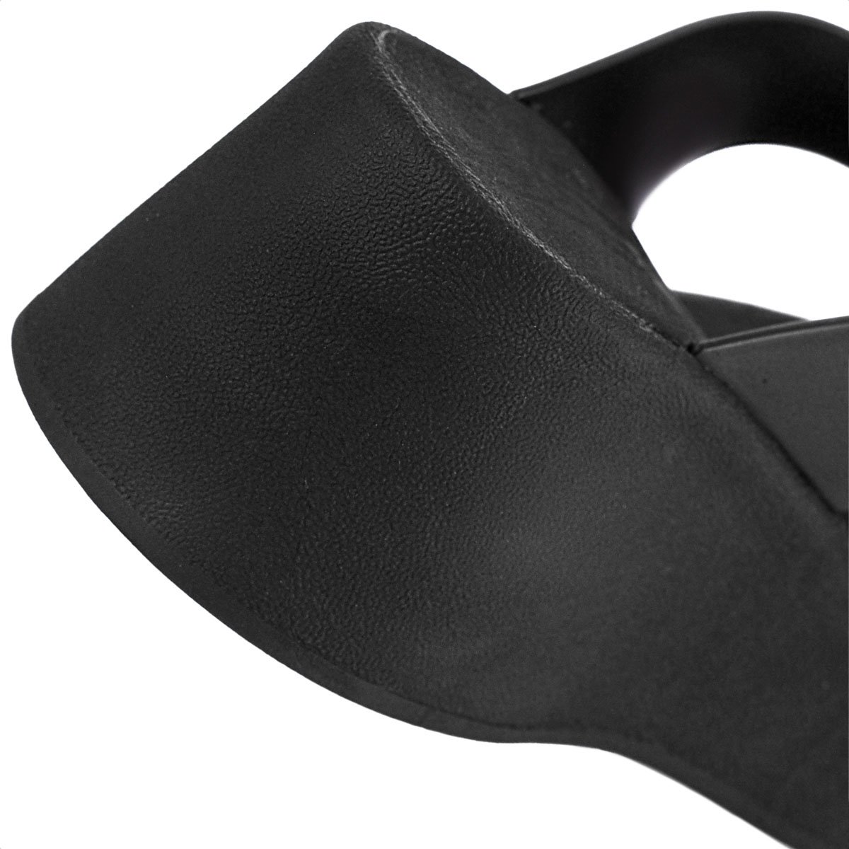 Sandalia Brizza Arezzo Salto Medio Preto - Feminino Preto 9