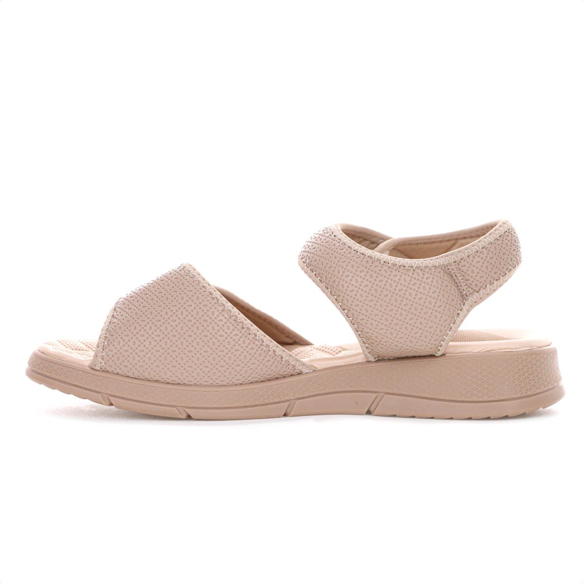 Sandalia Piccadilly Esporao Papete Anabela Bege - Feminino Bege 4