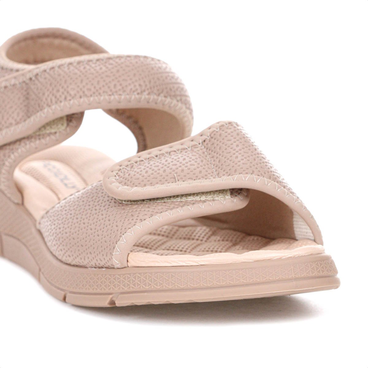 Sandalia Piccadilly Esporao Papete Anabela Bege - Feminino Bege 9