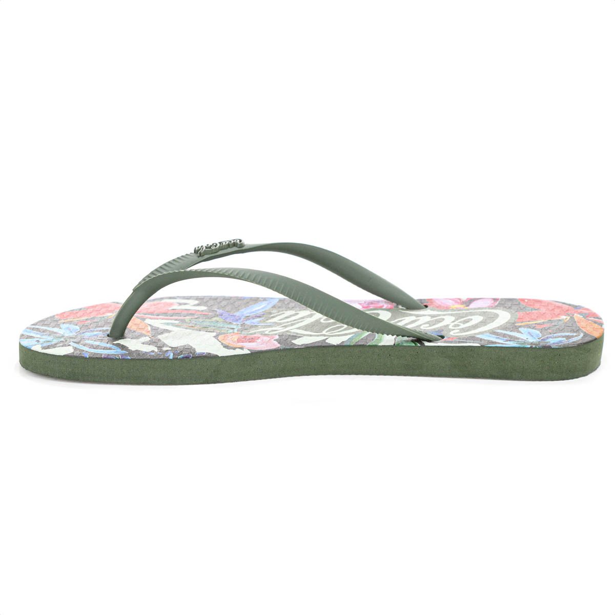 Chinelo Coca Cola Bahai Verde Musgo - Masculino Verde 5