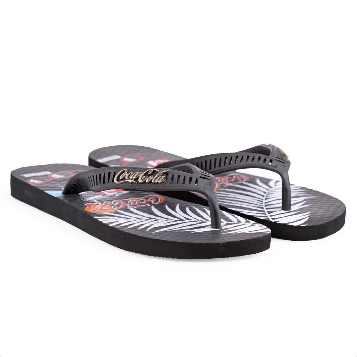 Chinelo Coca Cola Crisp Taste Cc3938 Preto - Masculino Preto 5
