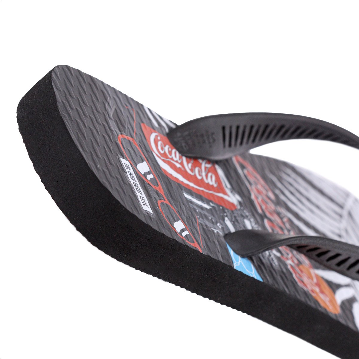 Chinelo Coca Cola Crisp Taste Cc3938 Preto - Masculino Preto 9