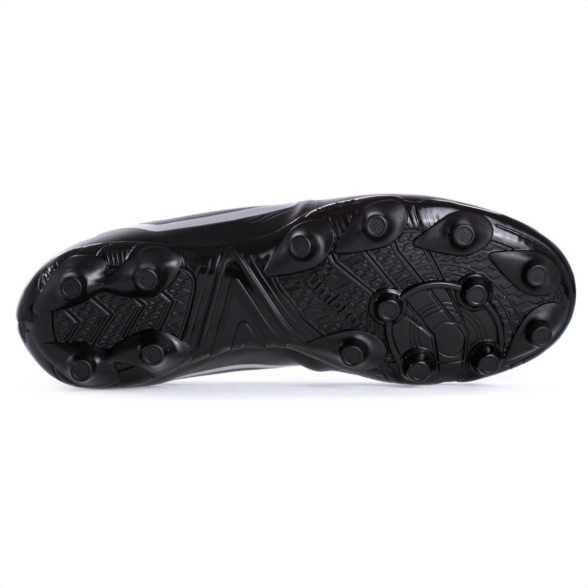 Chuteira Umbro Campo Orbit Preto Cinza e Branco - Masculino Preto 7