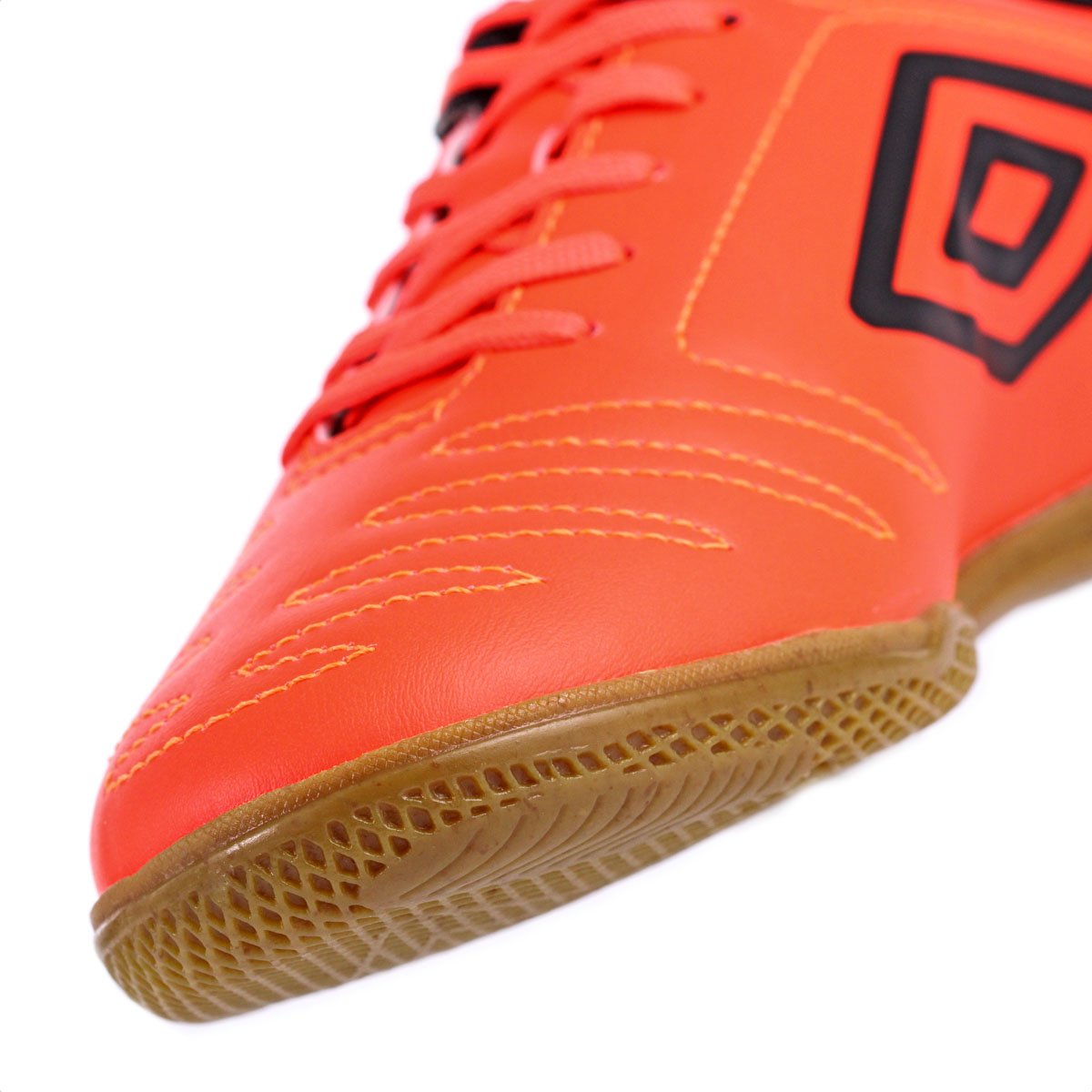 Chuteira Umbro Futsal Class Coral e Preto - Masculino Coral 8