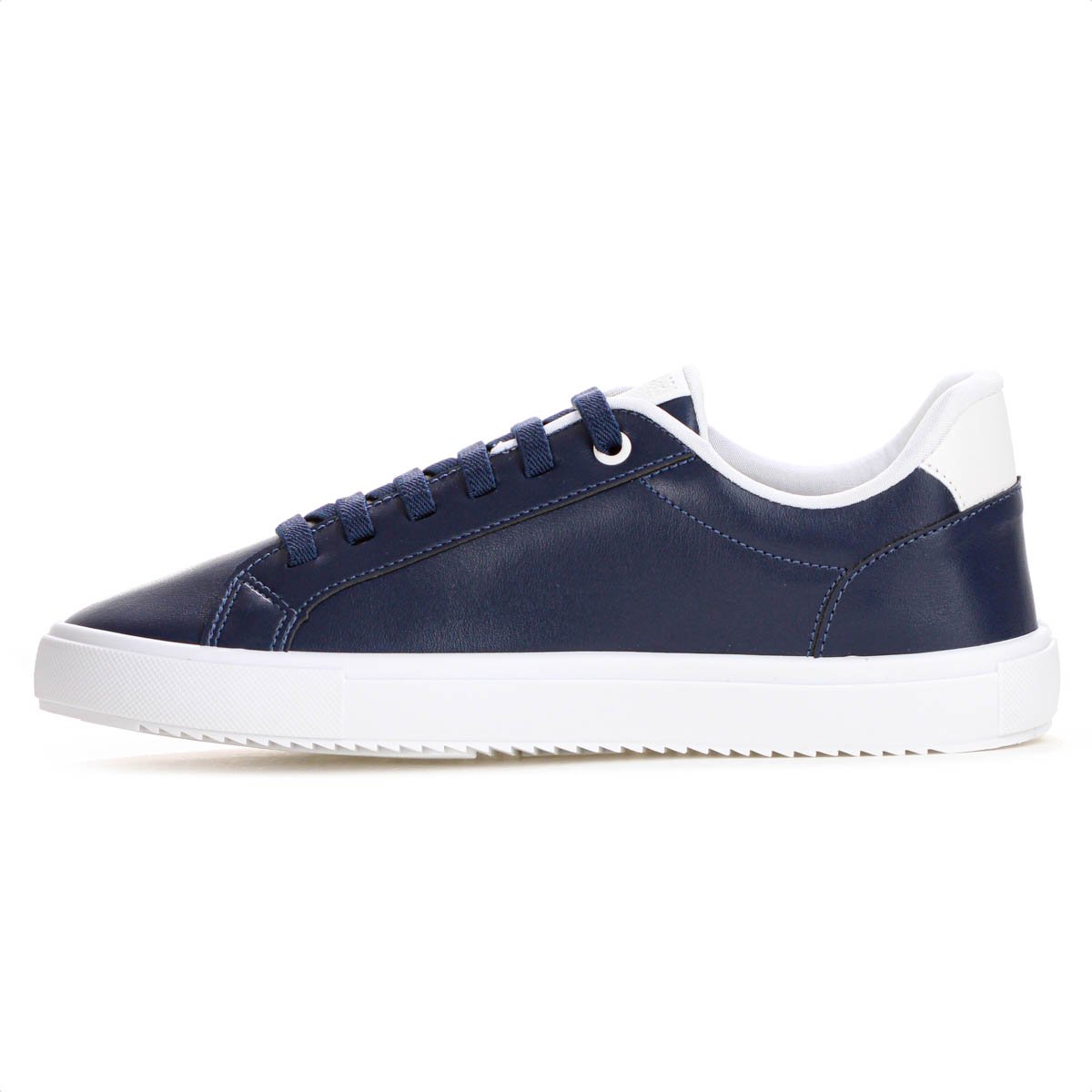 Tenis Anacapri Detalhe Onda Azul Marinho e Branco - Feminino Azul 2